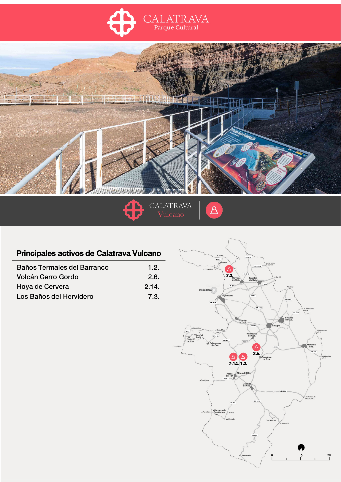 mapa-Calatrava Vulcano