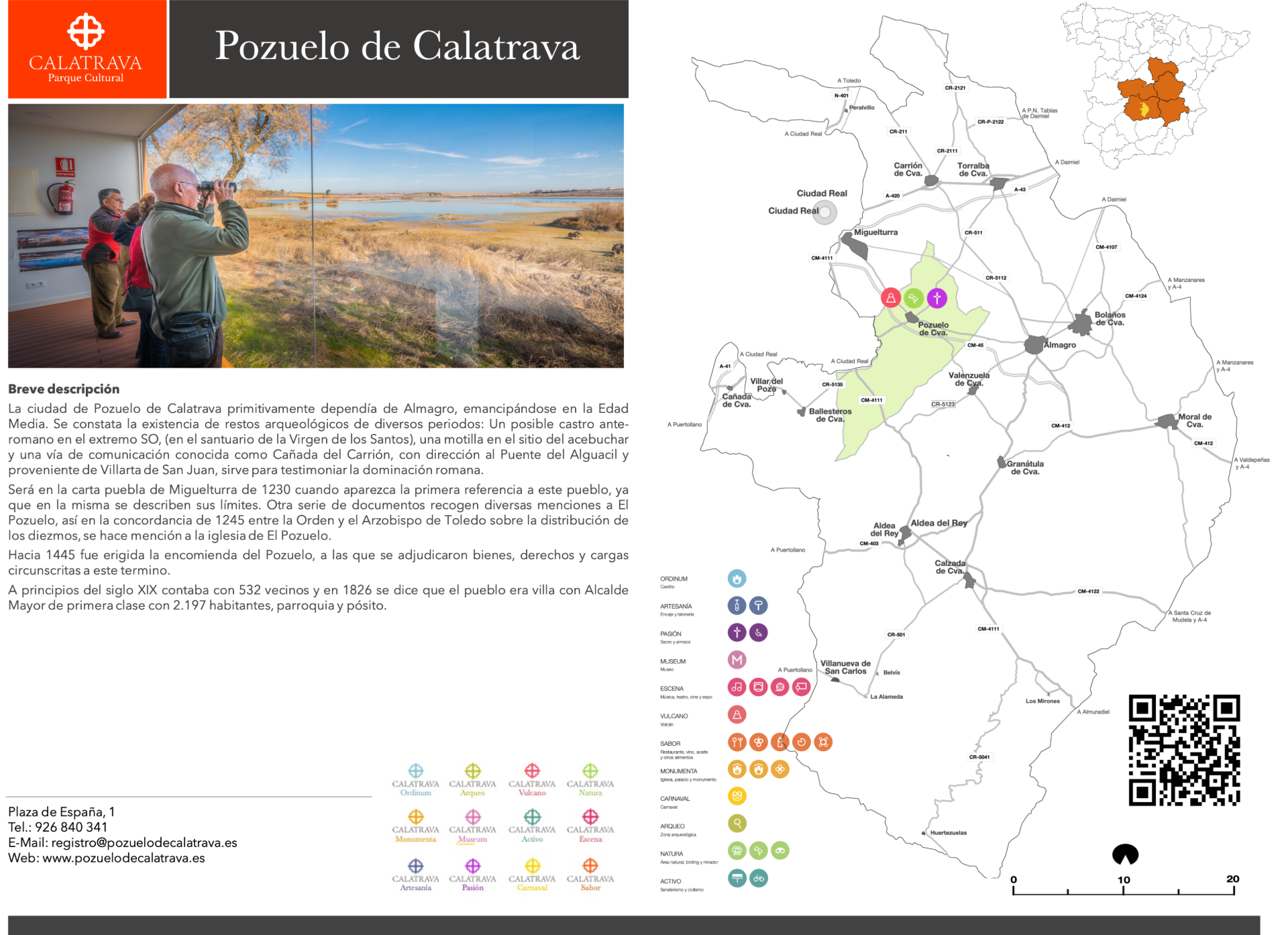 mapa-Pozuelo de Calatrava