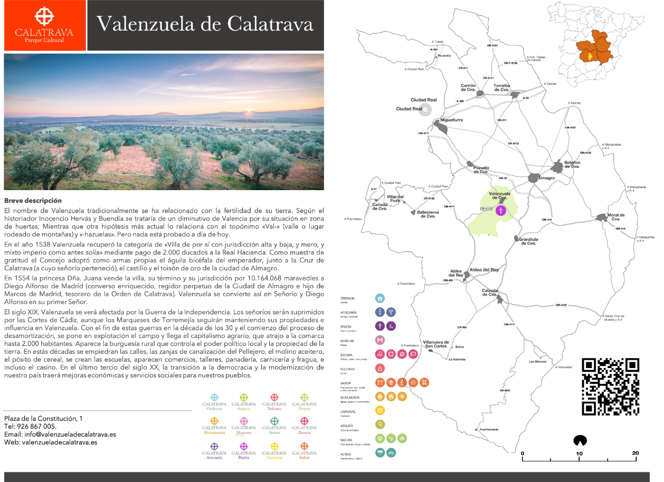 mapa-Valenzuela de Calatrava